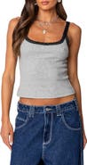 EDIKTED Jude Lace Trim Camisole