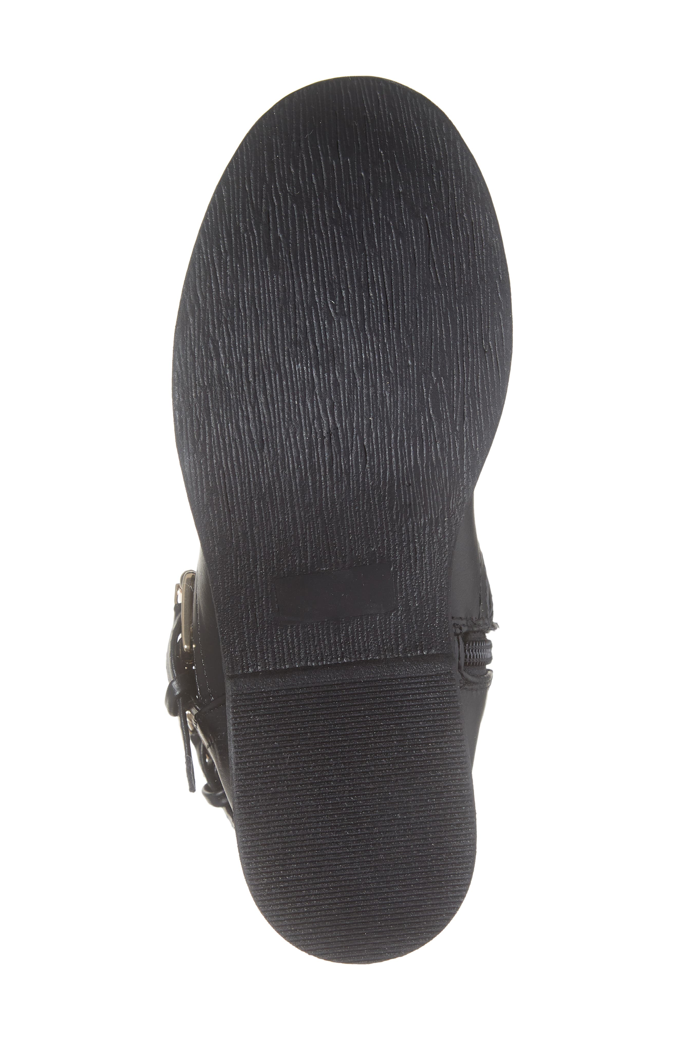 DREAM PAIRS Moto Knee High Boot, Alternate, color, Black