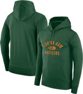 NIKE X LEBRON JAMES Men's Nike x LeBron James Green Florida A&M Rattlers Performance Pullover Hoodie