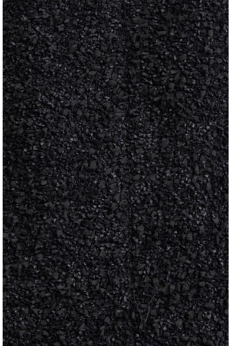 Tweed Spencer Jacket, Alternate, color, BLACK