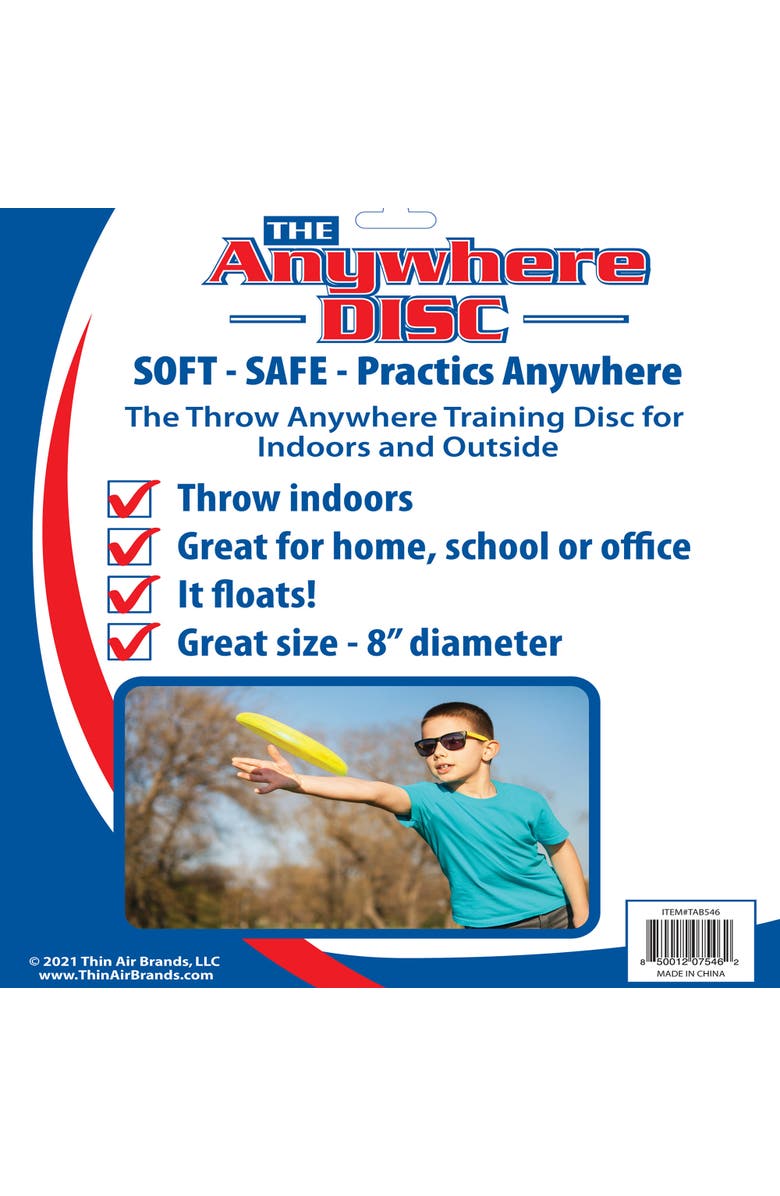 Anywhere Sports The Anywhere Disc, 8" Kids 3+, Alternate, color, Multicolored