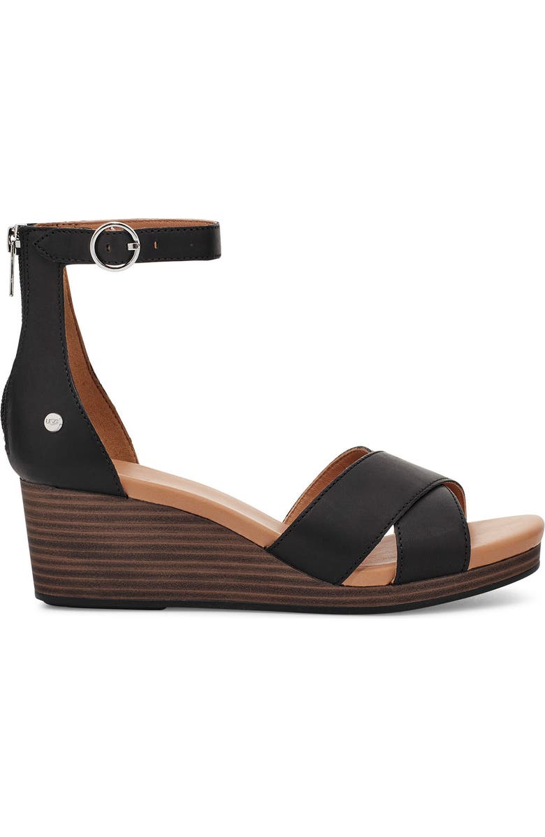 UGG<sup>®</sup> Eugenia Wedge Sandal, Alternate, color,