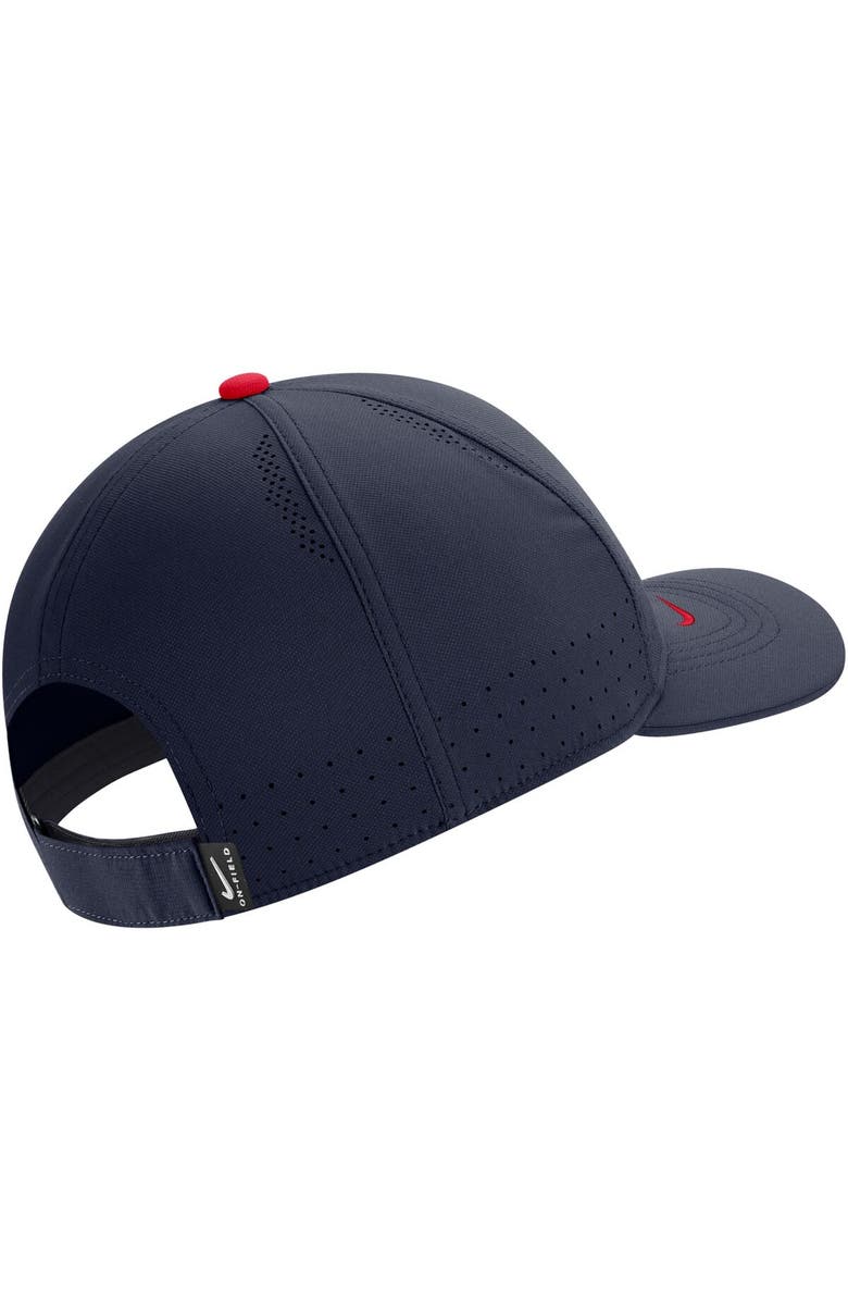 Nike Men's Nike Navy Team USA Sideline Legacy91 Performance Adjustable Hat, Alternate, color,