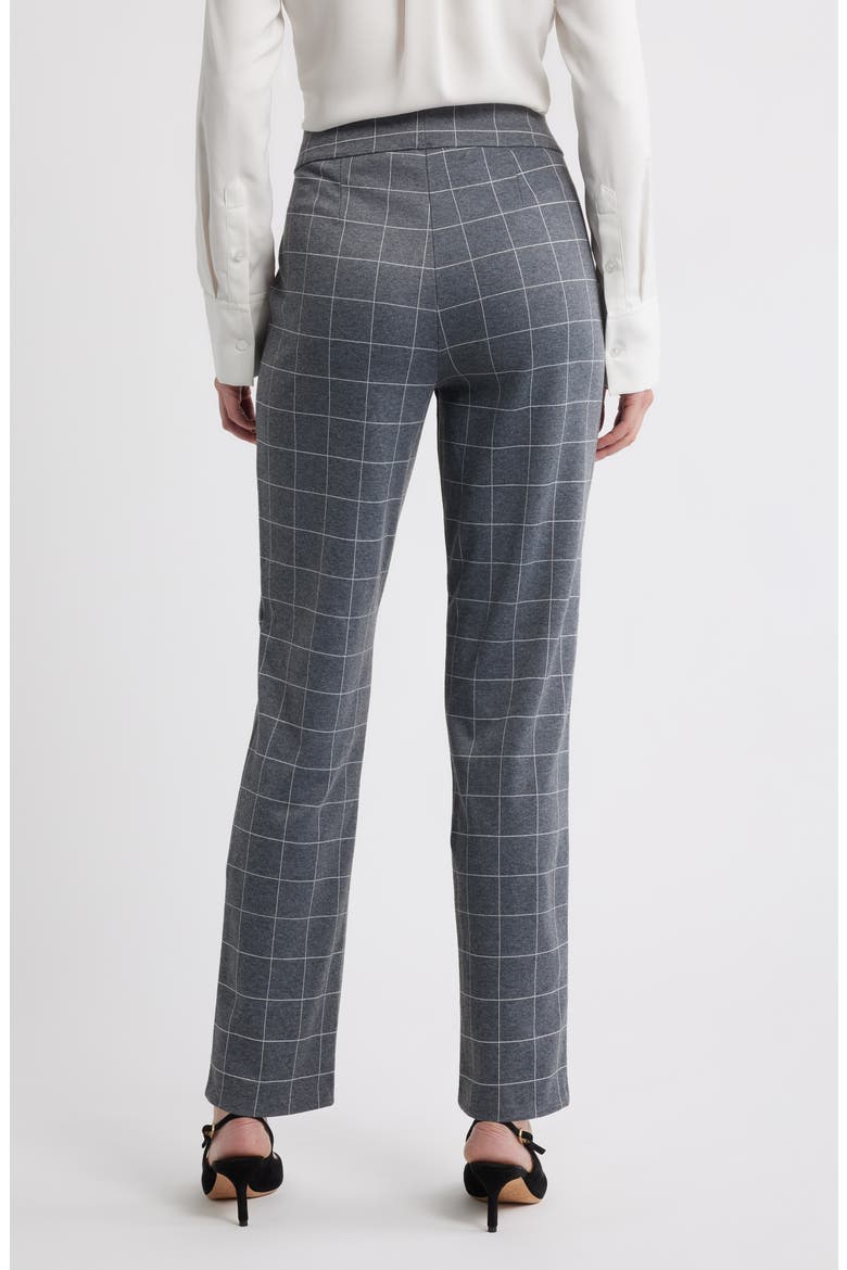 Pintuck Slim Fit Pull-On Pants, Alternate, color, GREY