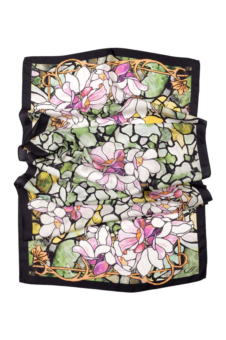 Tiffany - Long Silk Scarf for Women, Alternate, color, Pink