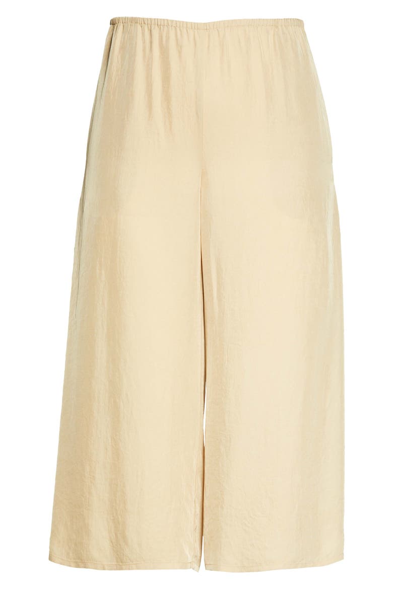 Pull-On Culottes, Alternate, color, MAIZE