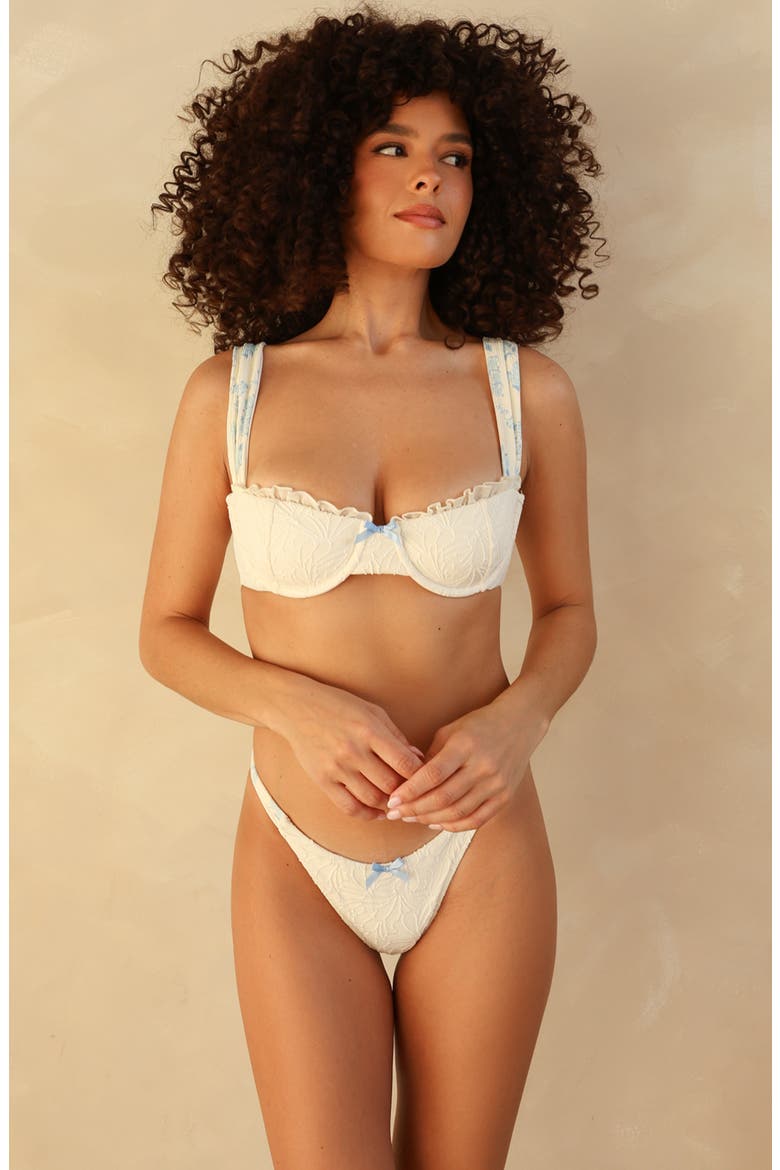 Blue Belle Underwire Bikini Top, Alternate, color, Jasmine