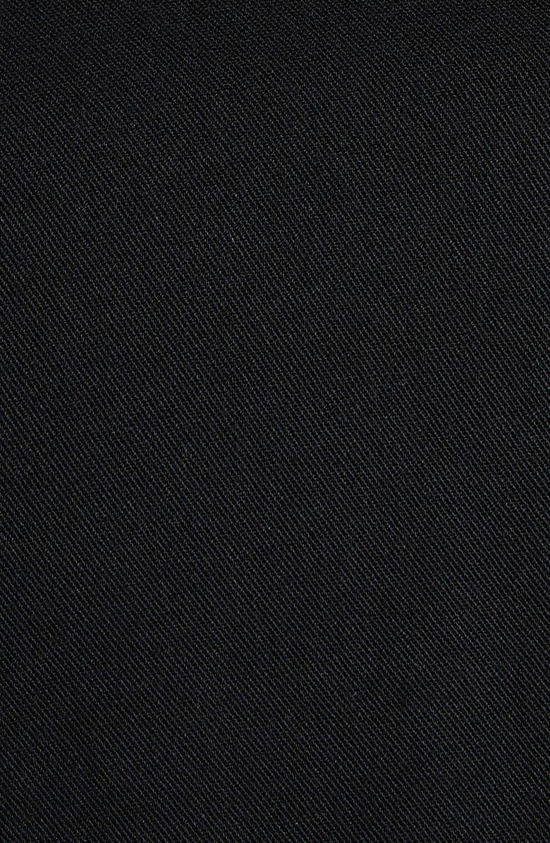 Johnny Bigg Corfu Solid Black Short Sleeve Button-Up Shirt, Alternate, color,