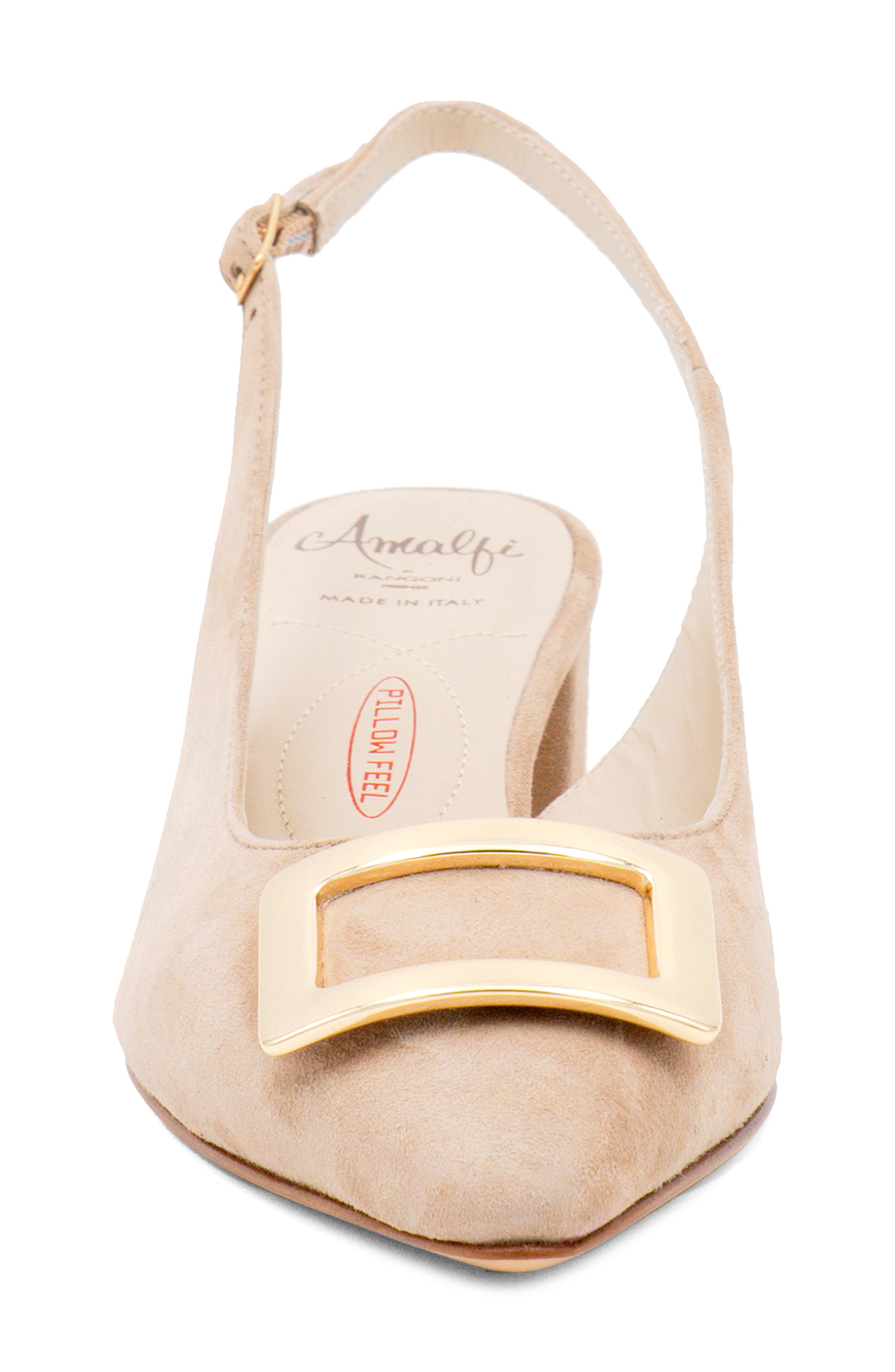 Amalfi by Rangoni Padrino Slingback Pump, Alternate, color, Nude Cashmere