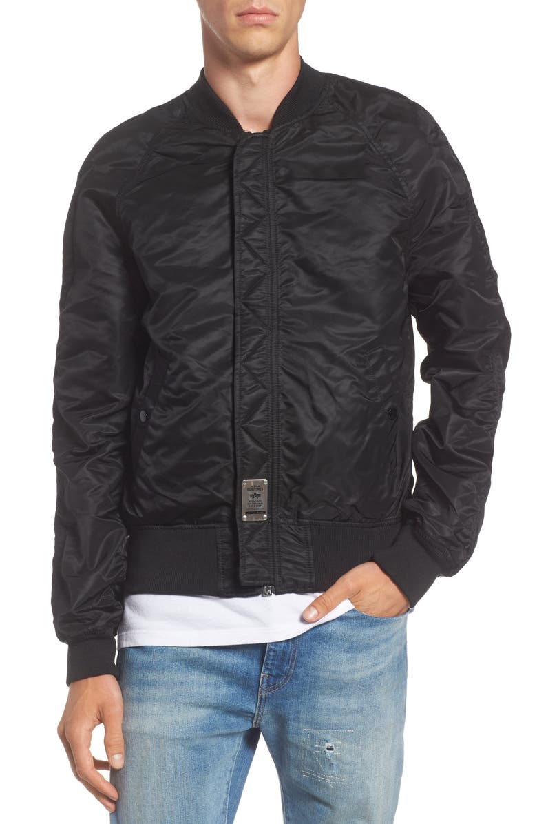 Alpha Industries Reversible Souvenir Jacket, Alternate, color, 