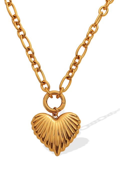 Lorraine Heart Pendant Necklace