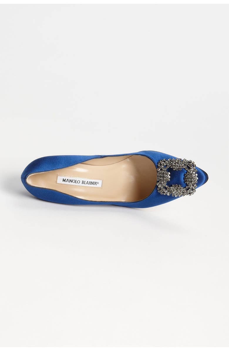 Manolo Blahnik Hangisi Pointed Toe Pump (Women) | Nordstrom