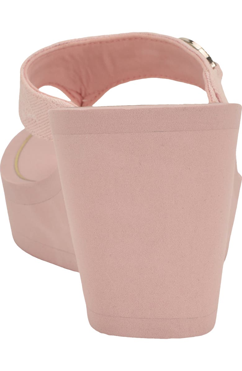 GUESS Shai Platform Wedge Flip Flop, Alternate, color,