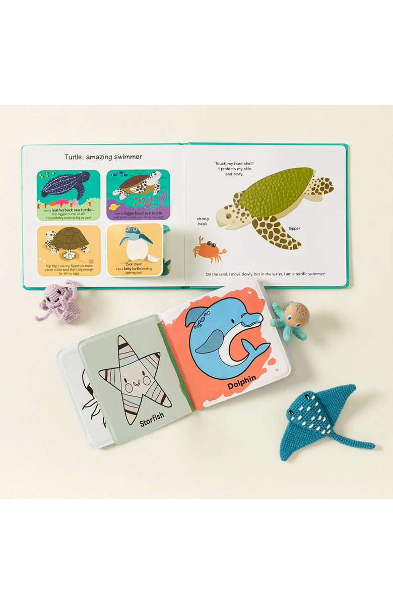 Uncommon Goods Ocean Explorer Baby Gift Set, Alternate, color, Blue