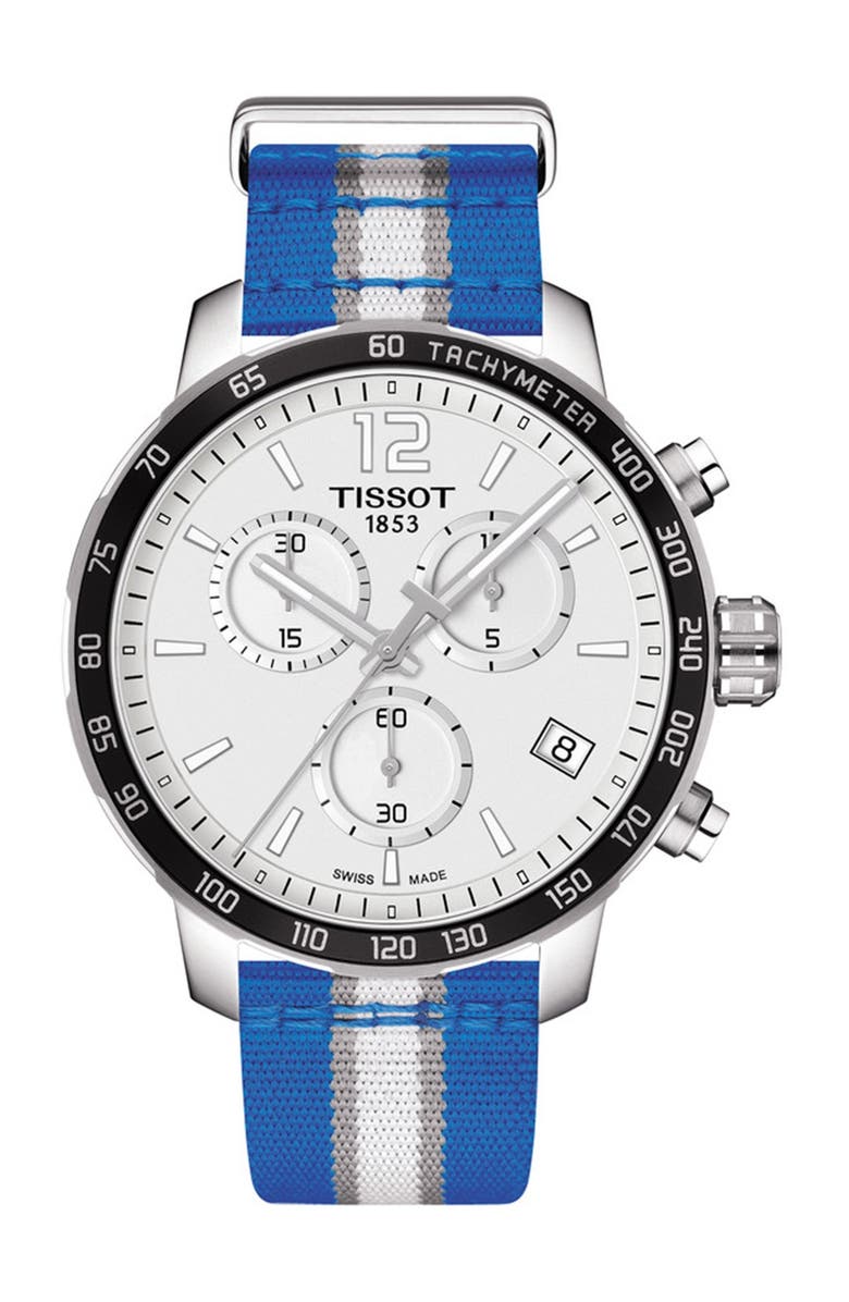 Tissot Men's Quickster Chronograph NBA Dallas Mavericks Watch, 42mm, Main, color, 