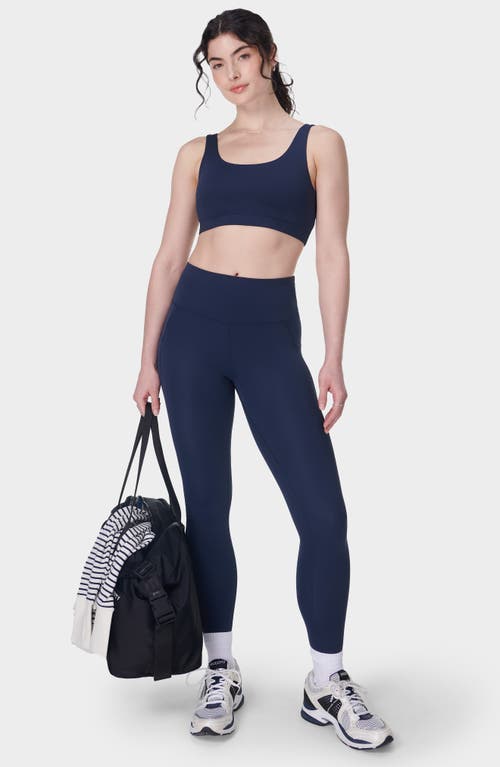 Sweaty Betty All Day Active Sports Bra In Navy Blue