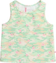 RuffleButts Toddler Girls UPF50+ Active Tank Top