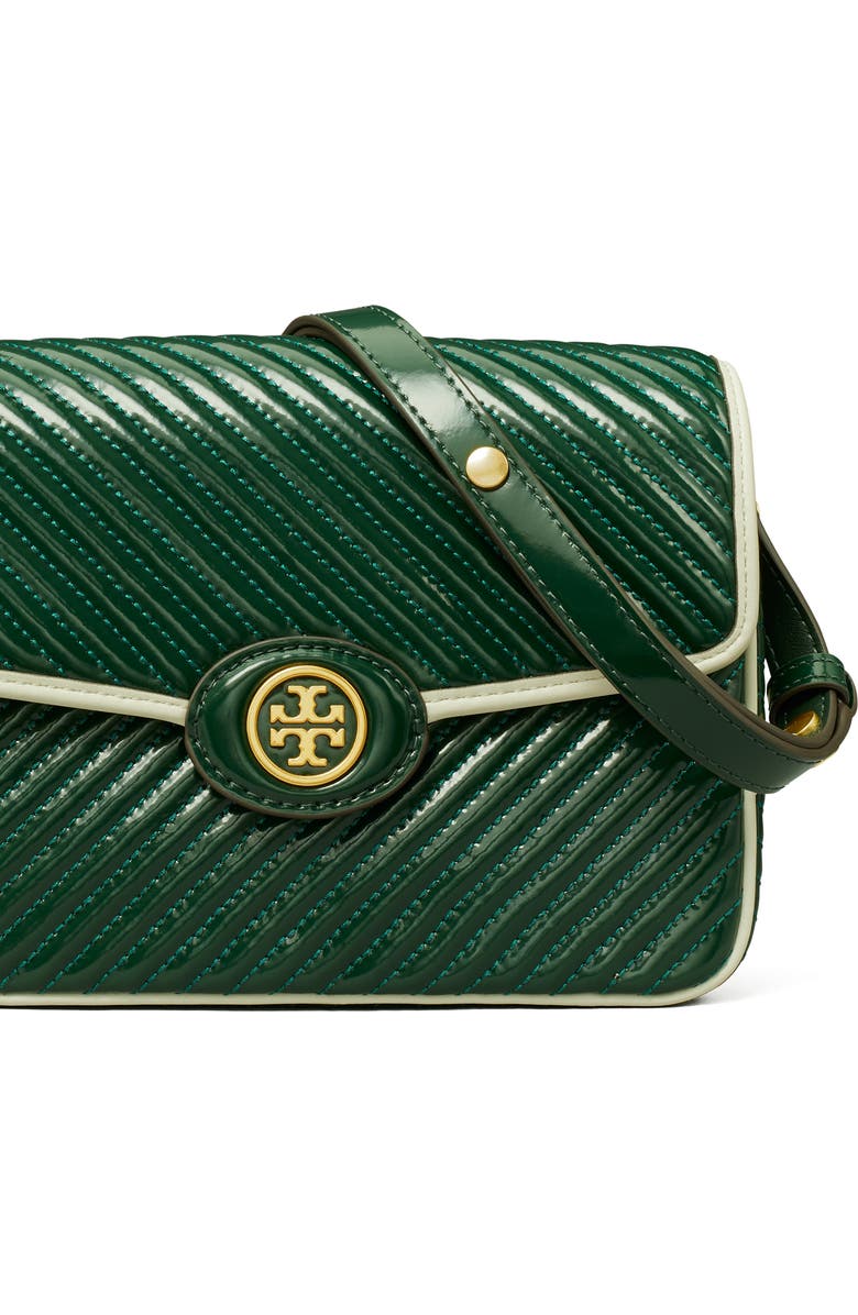 Tory Burch Robinson Quilted Leather Shoulder Bag, Alternate, color,