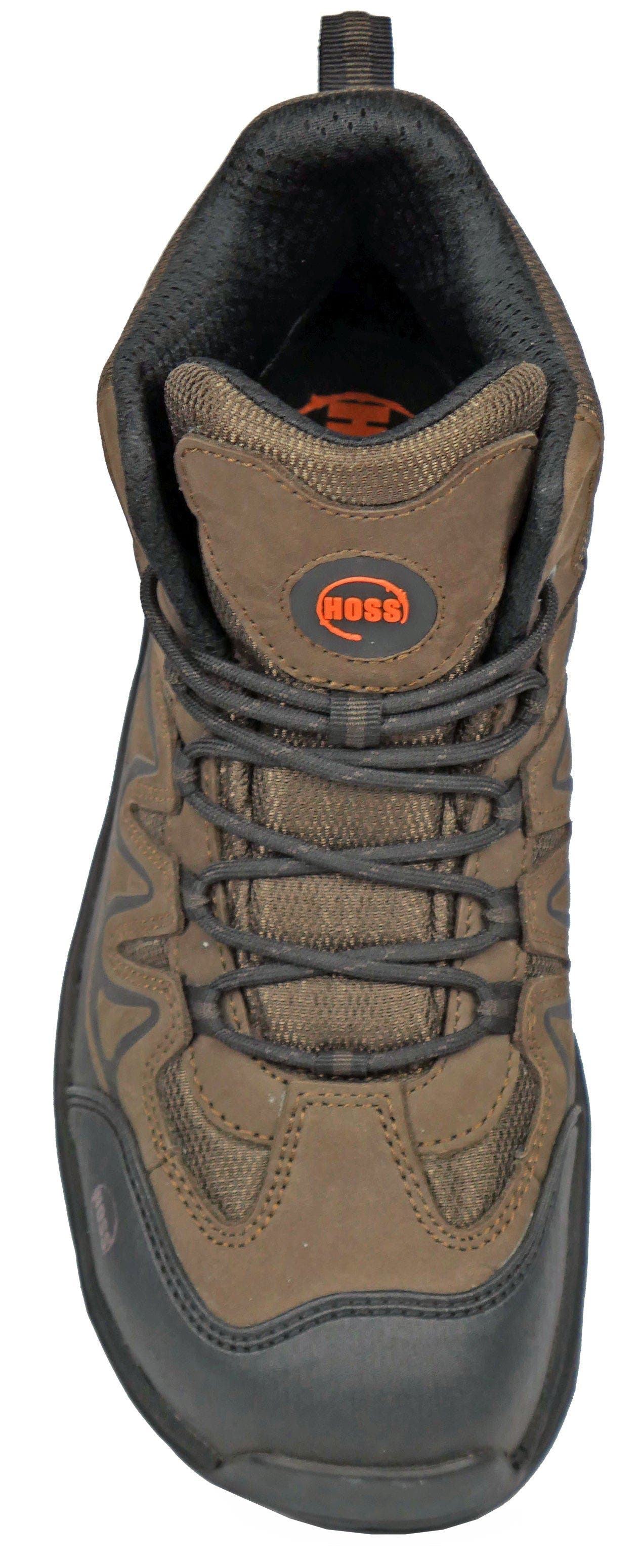 Hoss Boot Company HOSS Eric Hi Soft Toe Wedge Work Boot, Alternate, color, Brown