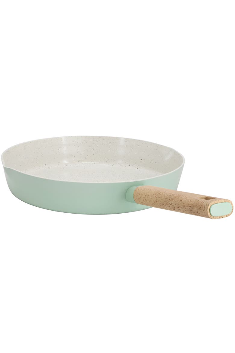 Marbleton Ceramic Nonstick Alumium 9.5 Inch Frying Pan, Alternate, color, Green