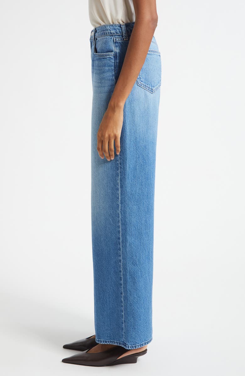 L'AGENCE Alicent High Waist Wide Leg Jeans, Alternate, color, Figueroa