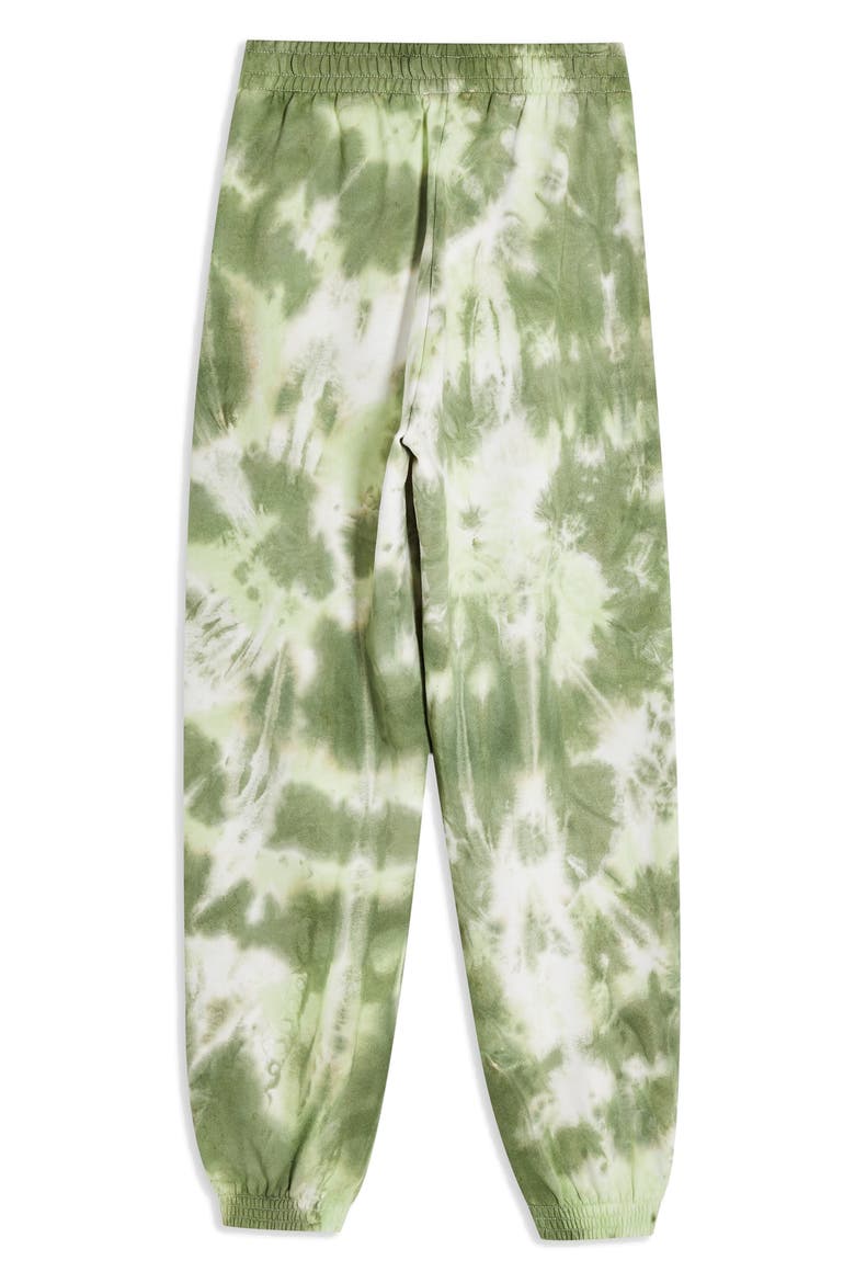 Tie Dye Joggers, Main, color, GREEN