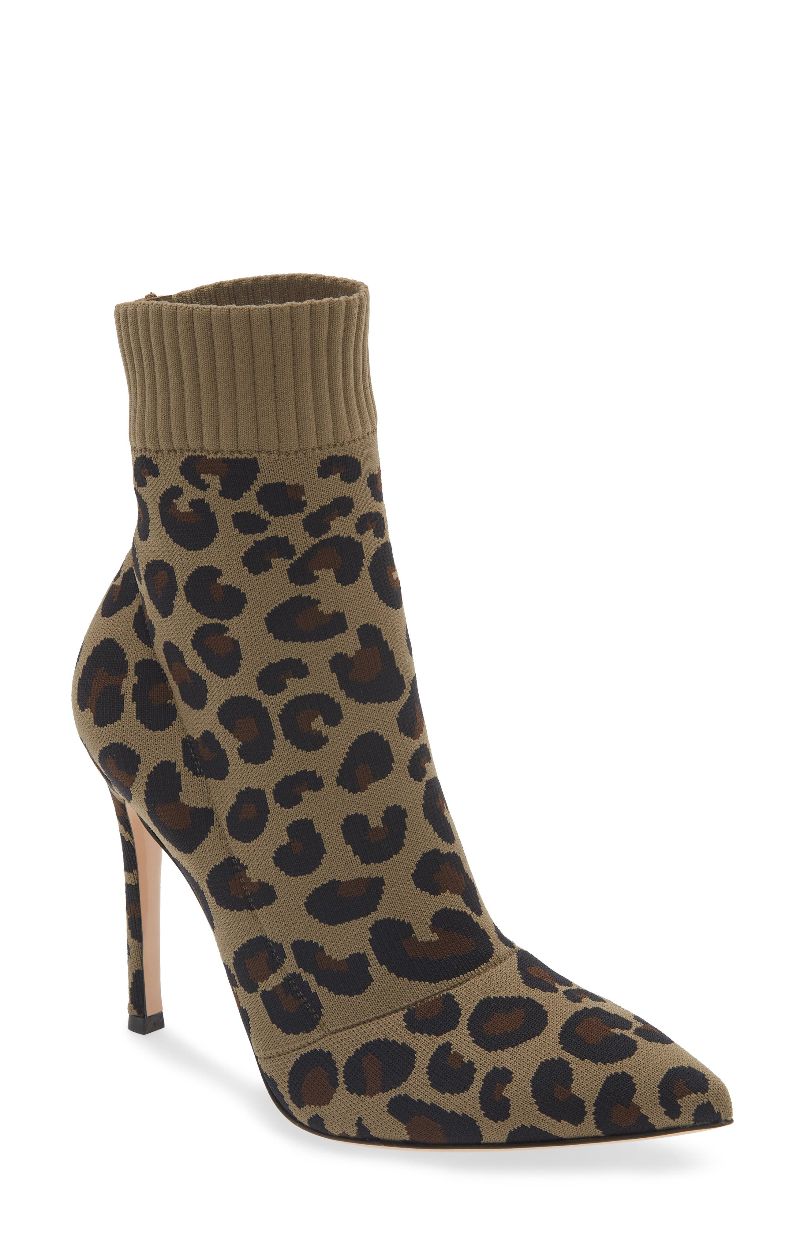 gianvito rossi leopard boots