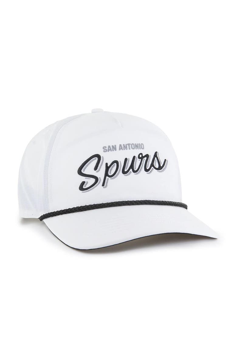 '47 Men's '47  White San Antonio Spurs Fairway Hitch Adjustable Hat, Alternate, color, 