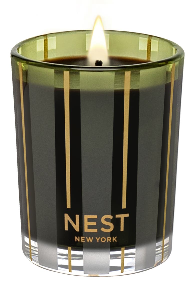 Pistachio Wild Fig Scented Candle, Alternate, color, GREEN