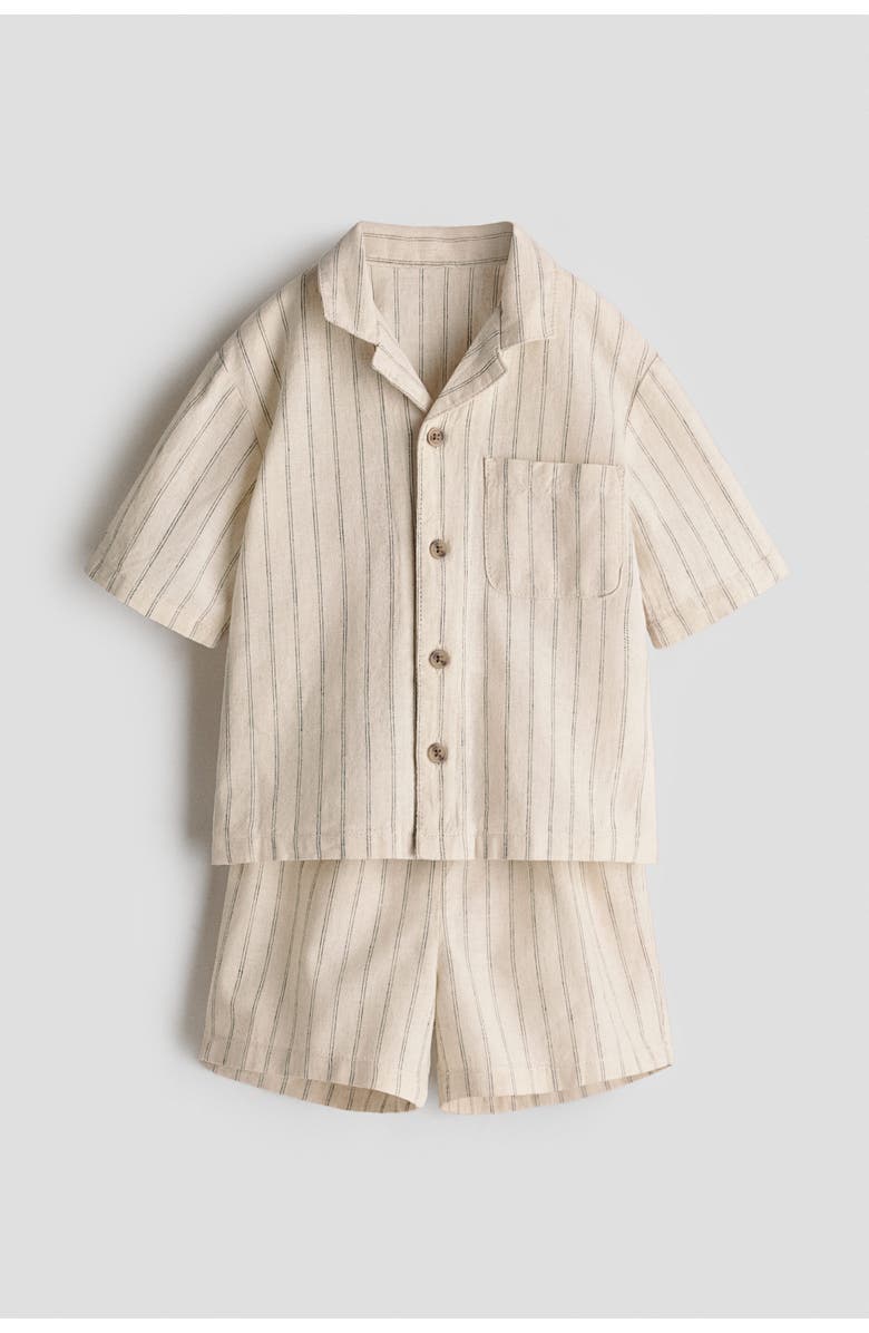 H&M 2-piece Linen-blend Set, Main, color, 