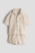 H&M 2-piece linen-blend set