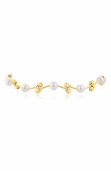 JARDIN Faux Pearl Double Bead Bracelet