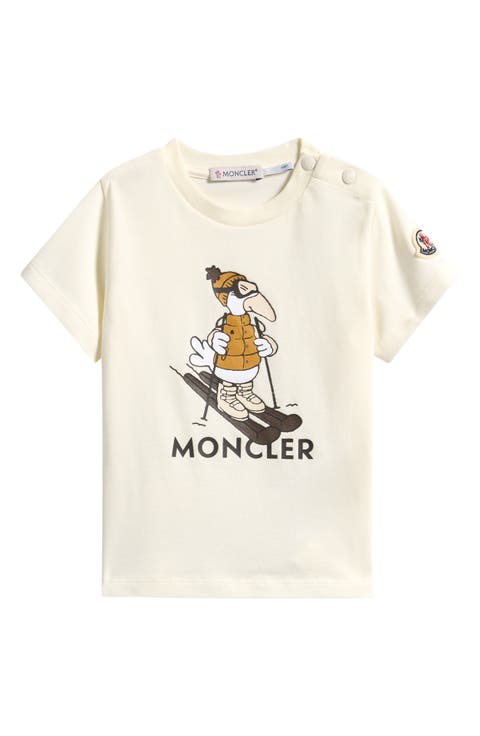 Kids' Skiing Duck Graphic T-Shirt