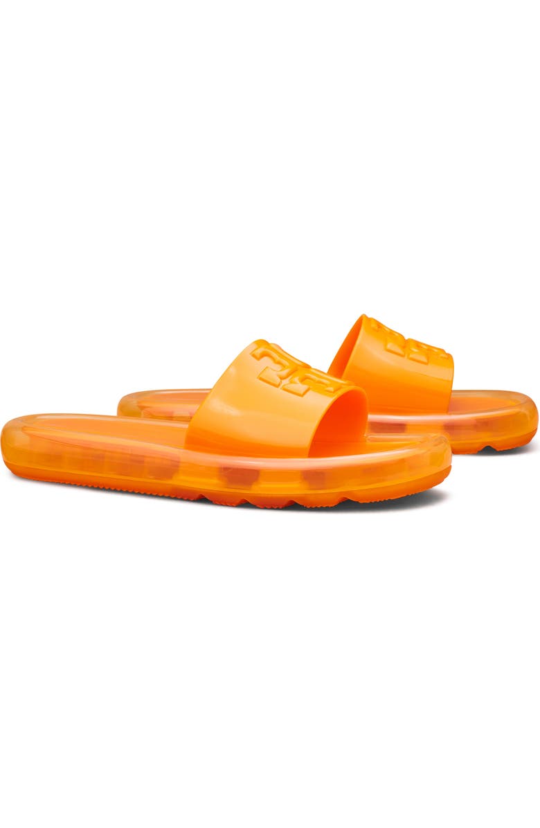 Tory Burch Bubble Jelly Slide Sandal, Main, color, Bumblebee