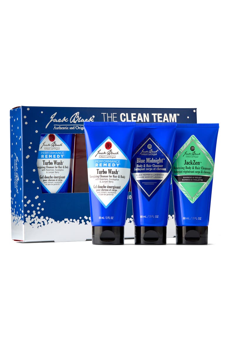 Jack Black The Clean Team Set (Limited Edition) $46 Value, Main, color, 