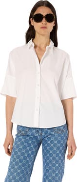 GERARD DAREL Nara Oversized Short Sleeve Shirt