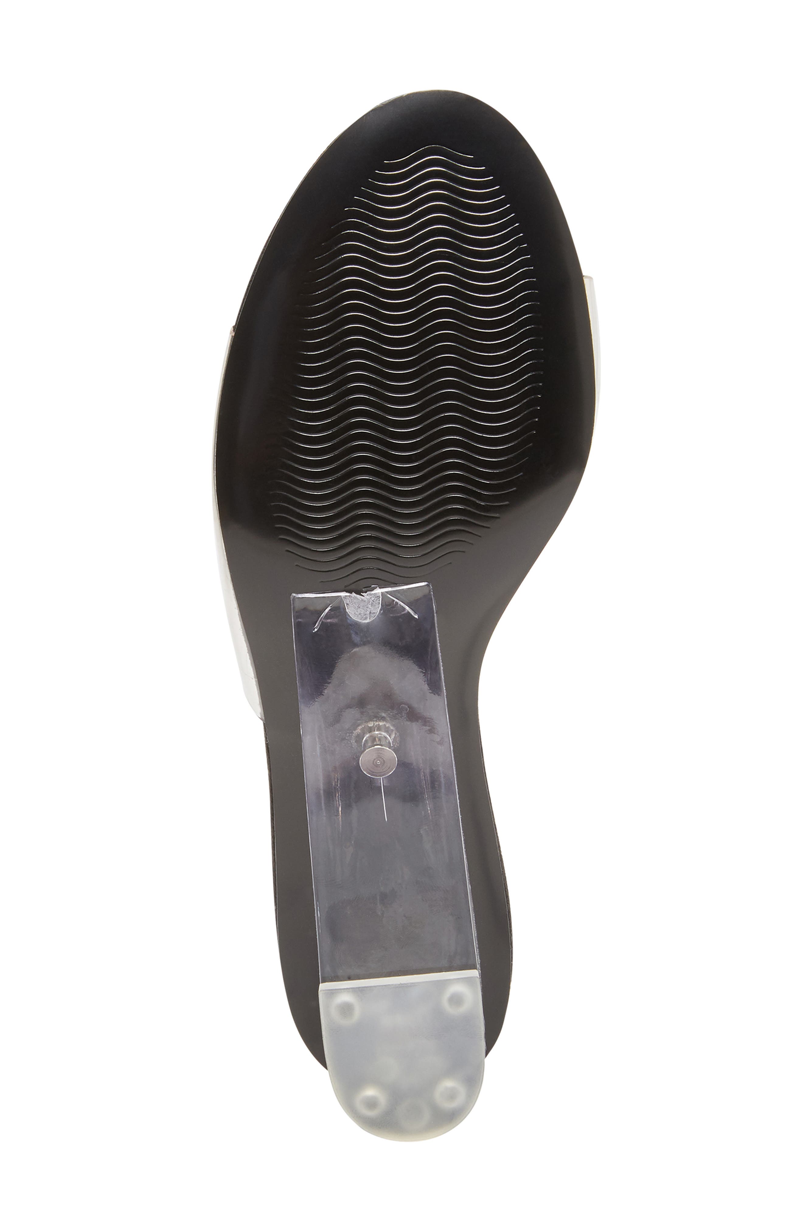 Steven New York Madden Iza Transparent Slide Sandal, Alternate, color, 