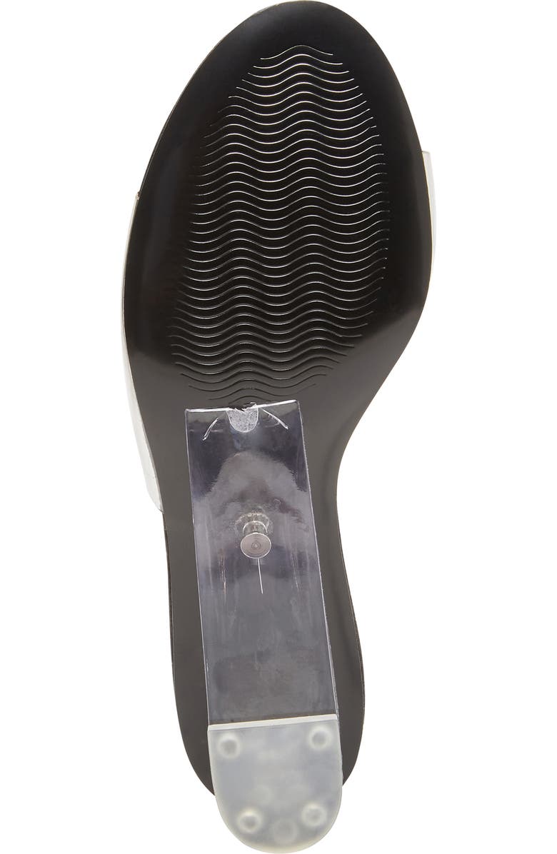 Steven New York Madden Iza Transparent Slide Sandal, Alternate, color,