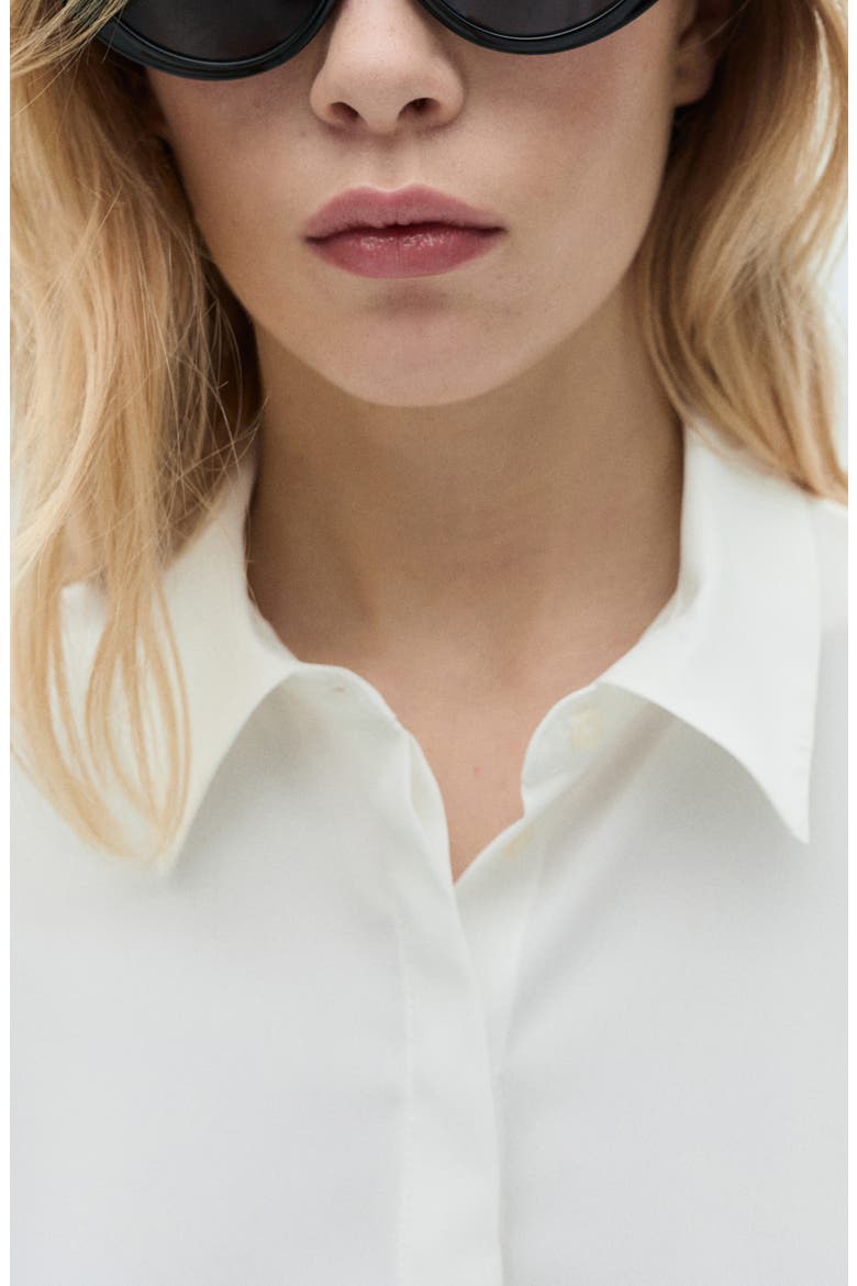 Button-Up Shirt, Alternate, color, OFF WHITE