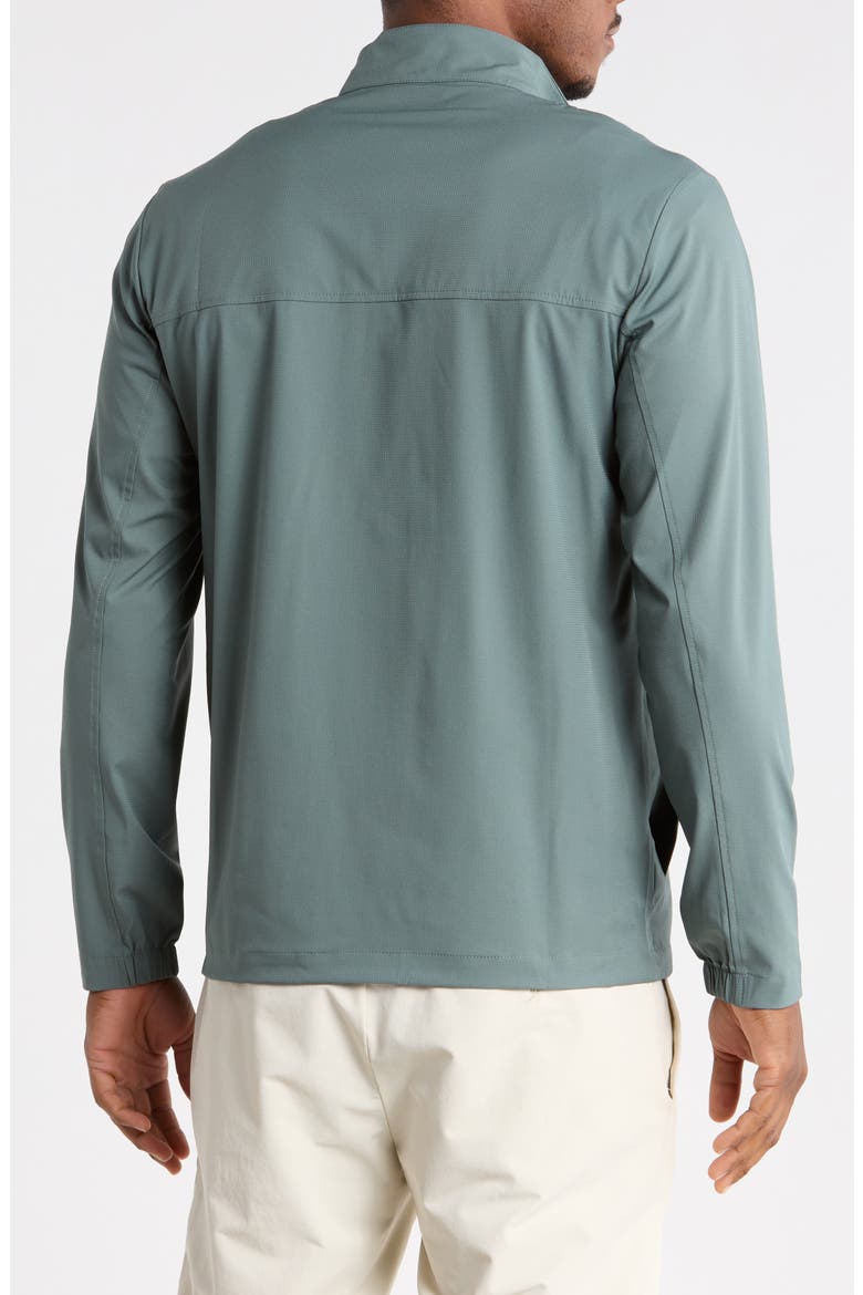 Wanderlust Quarter Zip Pullover, Alternate, color, BALSAM GREEN