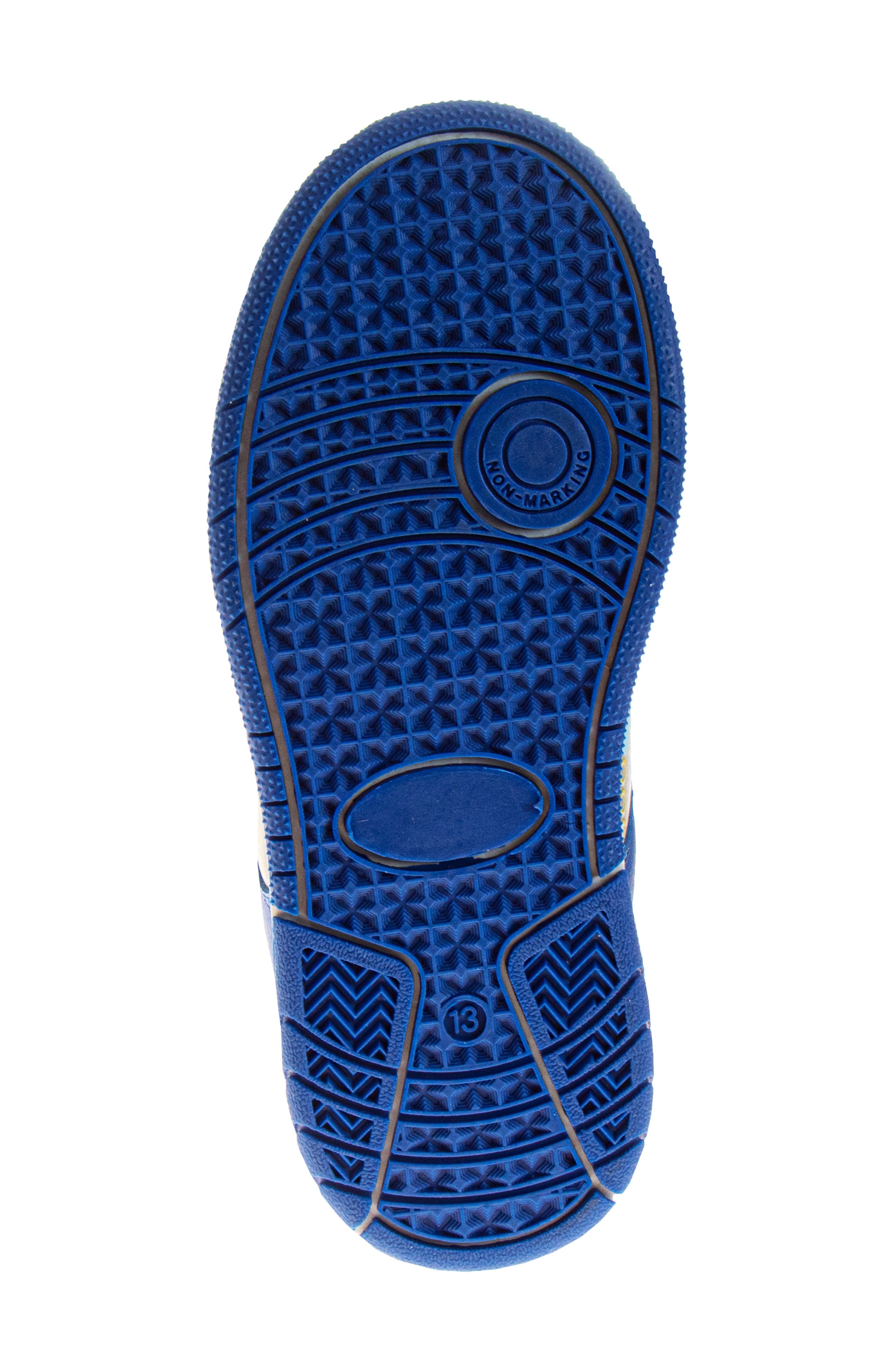 JOSMO Kids' Sonic the Hedgehog Sneaker, Alternate, color, Blwh