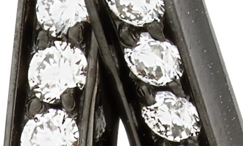 Repossi Antifer 2-row Diamond Pavé Huggie Hoop Earring In Multi