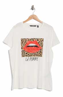 VERO MODA La Femme Graphic T-Shirt