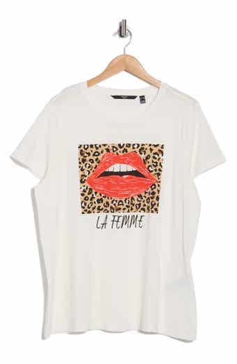 VERO MODA La Femme Graphic T-Shirt