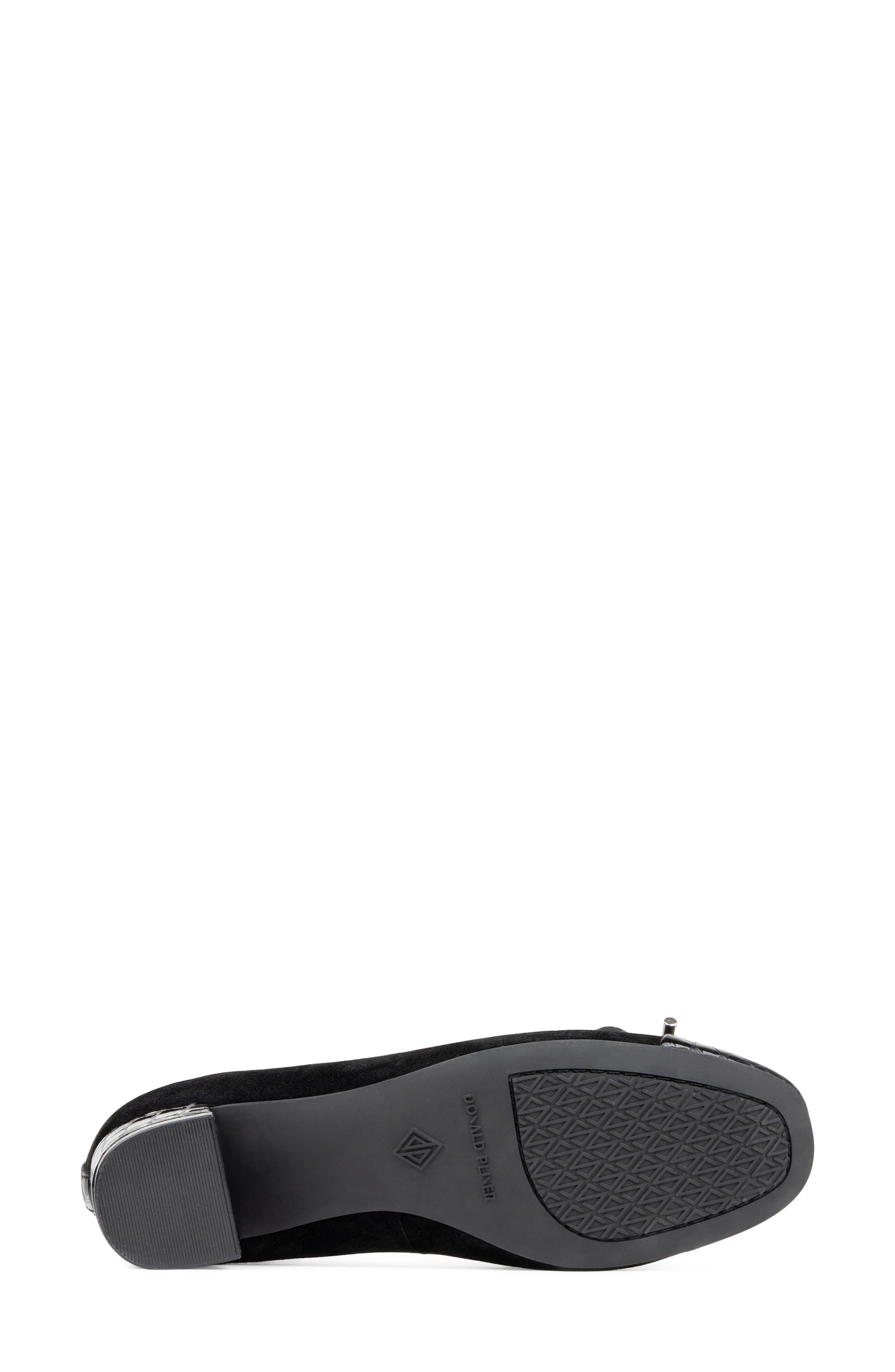 Josefina Cap Toe Pump, Alternate, color, BLACK