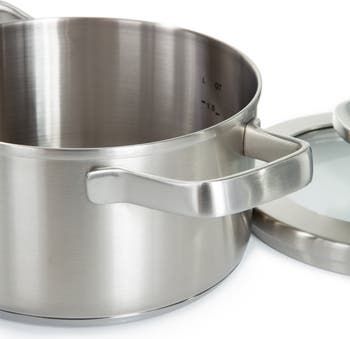 Leo Graphite 1.7-Quart Covered Stockpot