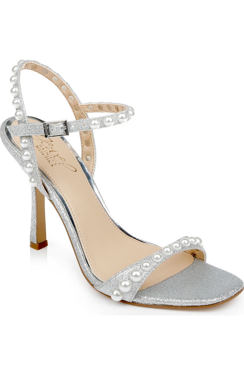 Jewel Badgley Mischka Damaris Ankle Strap Sandal, Main, color,