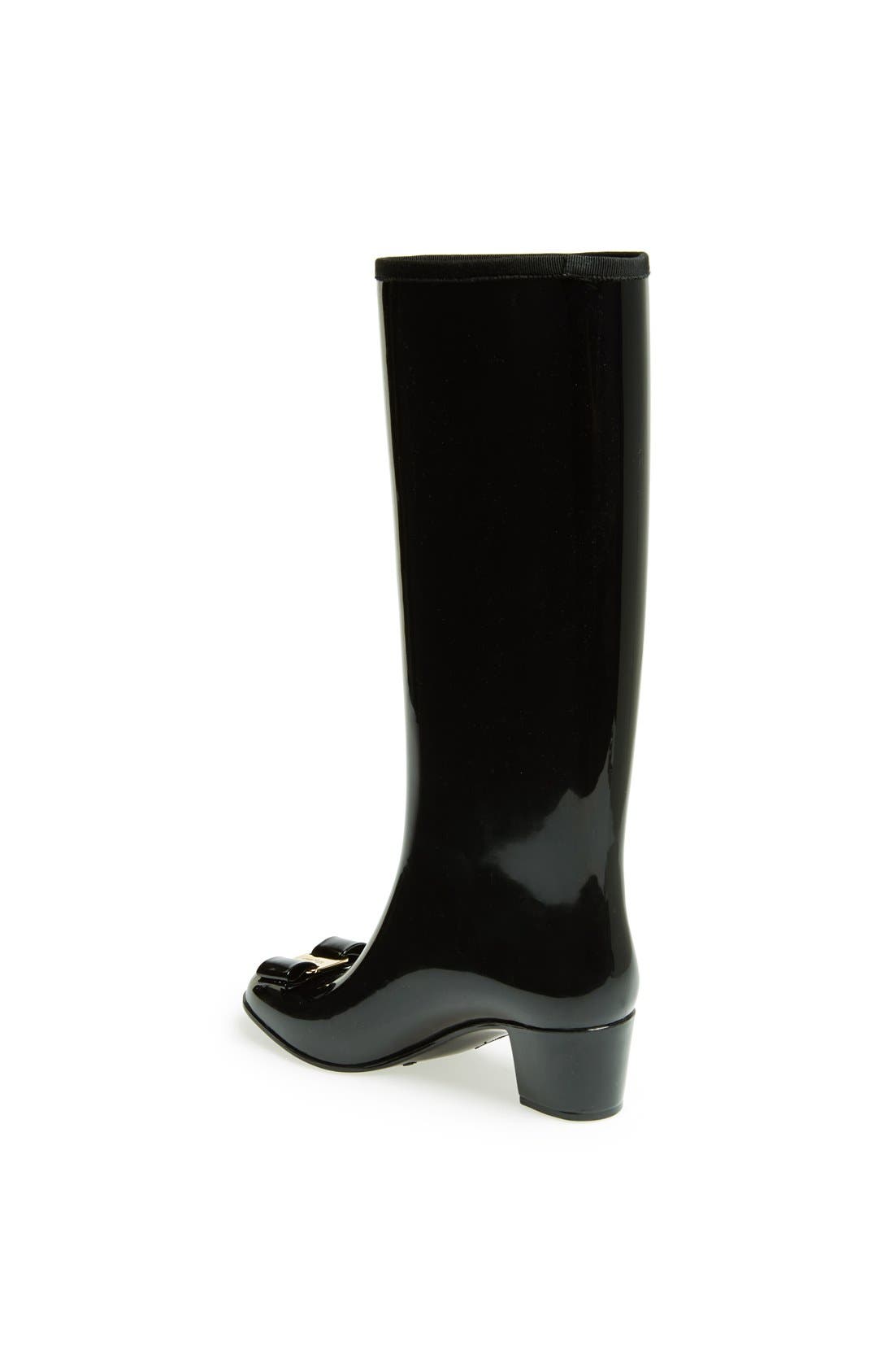 FERRAGAMO Salvatore Ferragamo 'Niper' Waterproof Rain Boot, Alternate, color, 