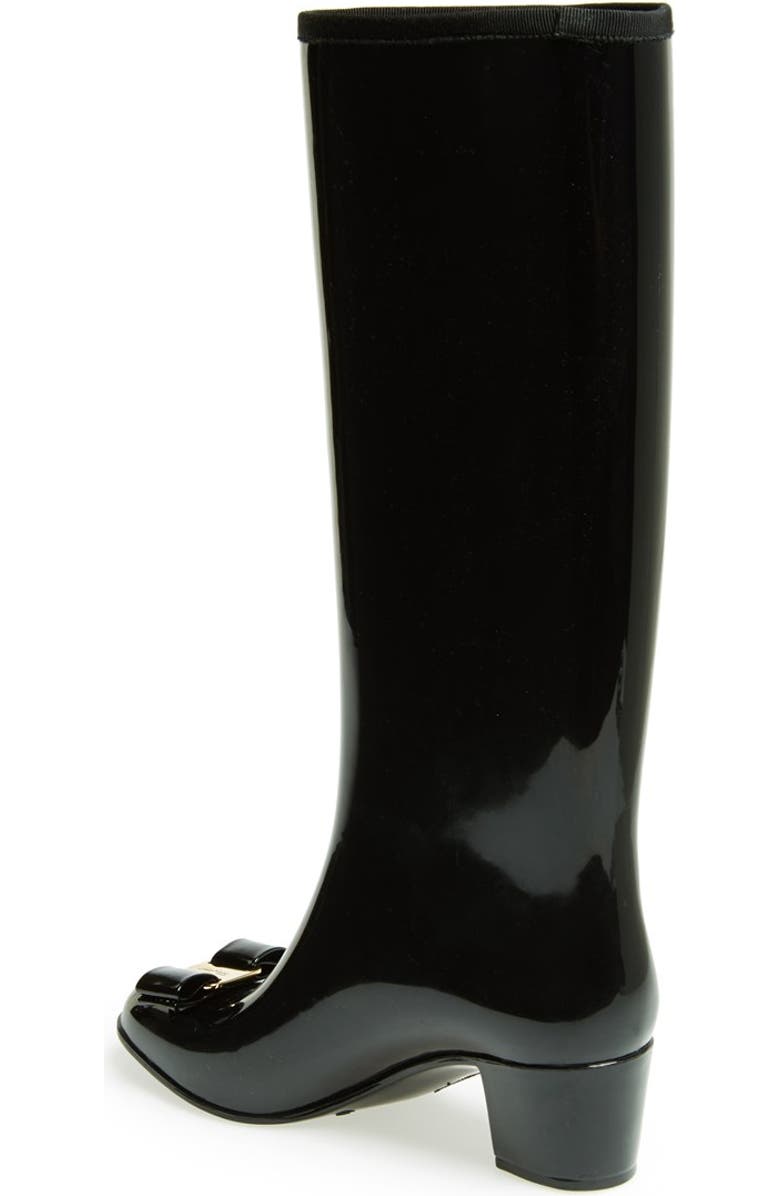 FERRAGAMO Salvatore Ferragamo 'Niper' Waterproof Rain Boot, Alternate, color,
