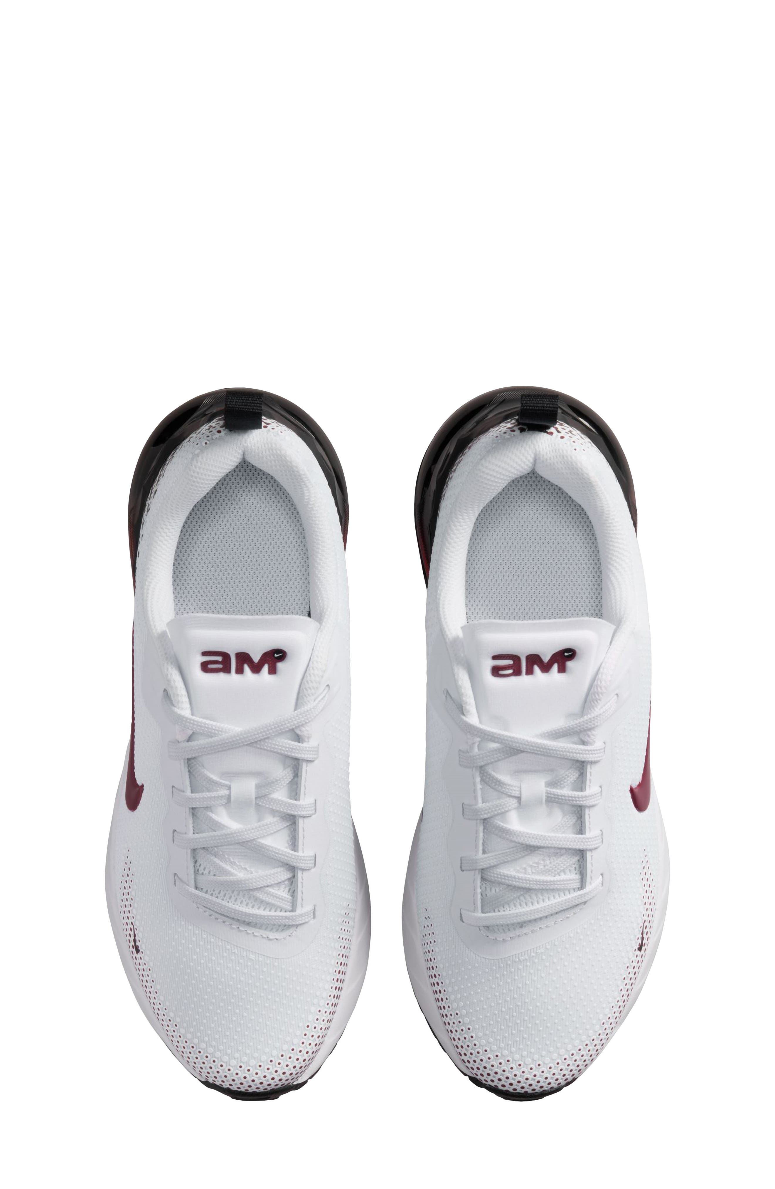 Kids' Air Max Phoenix Sneaker, Alternate, color, WHITE/TEAM RED